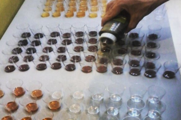 Prepación cata de mieles